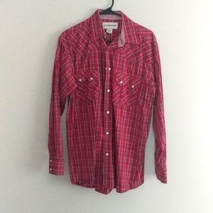 Pearl snap western shirt